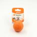 Laroo Durable Dog Toys - Squeaker Dog Ball & Football for Small & Large Dogs | Natural Rubber 5cm Orange - Buy Online on GoSupps.com