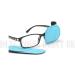 HAYATEC Occlusion Eye Patch Cover for Children Glasses - Treat Lazy Eye Amblyopia one Eye Disorder Children Spectacle 85x50 cm 3 Pairs (Blue) - Buy Online on GoSupps.com