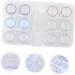 Buy Homsfou Clear Contact Lens Container - Stylish Lens Holder & Glass Storage Box for Travel | Durable & Portable Design - Buy Online on GoSupps.com