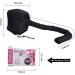 EZIIS Soulta Satin Diffuser Drying Cap for Hair Styling & Conditioning - Black - Buy Online on GoSupps.com