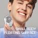 Mini Electric Shaver for Men One-Button Electric Razor Portable Mini Shaver Pocket Size Rechargeable Wet&Dry IPX7 Waterproof Travel Home Office Car (Silver) - Buy Online on GoSupps.com