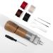 WUTA Repair Stitch Kit Leathercraft Stitch Awl Tool  Professional Leather Sewing Awl Tool for Shoes  Bags  Belt  Leather  Canvas  Fabric  Repair Lock Stitch Set Speedy Stitcher Tool (4 Thread Colors) Set B