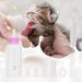 6PCS/ Set Pet Puppy Kitten Feeding Bottle Small Dog Cat Milk Nursing Care Kit Liquid Feeding Supplies 60ml with Replacement Nipples Pink - Buy Online on GoSupps.com
