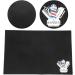 Uxsiya Barber Hairdressing Mats Hairdressing Anti-skid Mat Heat-resistant Hairdressing Anti-Skid Cushion for Home Use for Hair Salon Use for Hair Cutting Scissors - Buy Online on GoSupps.com