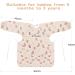 Vicloon Baby Bibs with Sleeves - Waterproof Long Sleeve Bib Coverall for Infant Toddler Pink - Attachable to Highchair and Table - Unisex Feeding Bibs Apron - Buy Online on GoSupps.com