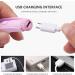 USB Rechargeable Earwax Removal Tool Set for Kids - Pink Ear Cleaner with Light, Tweezers and Ear-Picking Tool - Buy Online on GoSupps.com