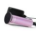 Electric corneal remover adjustable speed Professional pedicure footfish with interchangeable footfishs for dead hard cracks with 60 pieces of replacement grinding pillows (pink)