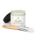 Clearly CLAY Deep Pore Cleansing Skin Softening Facial Mask | 100% Pure French Green Clay Powder for Acne Blackheads Dry Skin Oily Skin | Non Drying Anti Aging Natural Mineral Clay (Bulk 8 Oz)