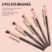 SIXPLUS 11Pcs Makeup Brushes Set Professional with Case - Royal Golden Brushes for Foundation, Powder, Concealer, Eyeshadow, Blush - Portable Storage Bag & Guide Included - Best Make Up Brush Kit Gift for Women - Buy Online on GoSupps.com