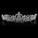 Vofler Crystal Tiara Silver Crown Headband for Women, Bridal, Princess, Prom - Rhinestone Hair Jewelry for Birthday, Wedding, Pageant - Buy Online on GoSupps.com