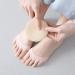 Buy Apricot Foot Pads - Reusable Soft Forefoot Cushions for Women | Non-Slip Sweat Absorbent Pain Relief Honeycomb Fabric Socks (3 Pairs - Buy Online on GoSupps.com