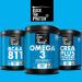 Omega 3 Dha Epa 360 Capsules Fish Oil 2000mg Per Dose Fish Oil 360mg EPA 240mg DHA (2 Per Day) Dietary Supplement Omega3 Concentrated In Essential Fatty Acids Rock The Protein  - Buy Online on GoSupps.com