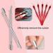 Stainless Steel Cuticle Trimmer Nippers Pusher Clippers Set with 10-in-1 Remover Cutter and Nail File - Includes Box - 5pcs Nail Knifes for Dead Skin Removal - Buy Online on GoSupps.com