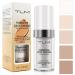 2 Pack TLM Color Changing Foundation For Aging Skin Liquid Makeup Base Nude Face Cover Concealer Cream Warm Skin Tone Moisturizing Cover 30 mL - Buy Online on GoSupps.com