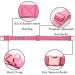 Shop Lionet Paw's Comfortable Silk Pink Dog Collar with Removable Fly - Perfect for Puppies & Cats - XS (20-30cm) - 1 Pack - Buy Online on GoSupps.com
