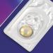 Buy Glamlens Mirel Brown Colored Contact Lenses | Comfortable Natural Silicone | 1 Pair (0.00 Diopters) - International Shipping - Buy Online on GoSupps.com