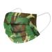 50Pcs 3-Ply Disposable Activated Carbon Face M sk with Elastic Earloop Bandanas for Adults unisex