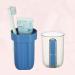 VOCOSTE Lightweight Travel Toothbrush Case - Durable Plastic Holder for Travel & Business Blue - 2.99 x 2.83 x 8.27 - Buy Online on GoSupps.com