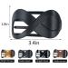 Leikedun 4 PCS Hair Claw Clips - Large Acrylic Non-Slip Clips in Matte & Bright Black/Brown Colors - Buy Online on GoSupps.com