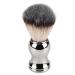 Premium Handmade Razor Brush for Men | Soft Bristles & Silver Handle - Ideal for Home Salons & Travel - Buy Online on GoSupps.com