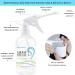 TopQuaFocus Electric Earwax Removal Kit - 16.9oz Ear Washer Bottle & 6pcs Ear Pick - Ear Cleaner for Adults & Kids - Transparent - Buy Online on GoSupps.com