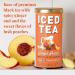 Republic of Tea Ginger Peach Black Iced Tea - 8 Large Pouches, 8 Quarts - 8 Count Pack - Buy Online on GoSupps.com