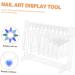 minkissy 1 Set Nail Display Board Nail Art Display Holder Nail Tips Stand Manicure Display Board Nail Art Display Board Fake Nail Holder Nail Tips Display Holder Organizer Acrylic Modeling - Buy Online on GoSupps.com