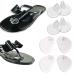 4 Pairs Metatarsal Pads for Thong Sandals  Non-Slip Flip Flop Pads  Ball of Foot Cushion Thong Sandals Toe Protector Forefoot Padding Inserts  Cushions Pads for Flip Flops for Sandals Flip Flop
