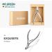 MR.GREEN Stainless Steel Cuticle Nippers and Clippers Beauty Tool Set | Manicure Scissors for Dead Skin Removal and Cuticle Trimming with Pusher - Mr-1028 - Buy Online on GoSupps.com