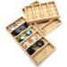 Xxxxw Glasses Holder Stand - 4/5/6 Grid Wood Sunglasses Organizer & Display Box | Jewelry Display Case | Perfect Decorative Gift - Buy Online on GoSupps.com