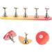 minkissy 3 Sets Nail Practice Holder Nail Art Holder Rack Nail Racks for Nail Painting Creative Nail Holders Nail Tip Art Display Stand Convenient Nail Display Oval Nail Polish Plastic - Buy Online on GoSupps.com