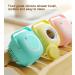 Silicone Body Scrubber for Exfoliating Shower Massage - Easy to Clean - Blue & Pink - Buy Online on GoSupps.com