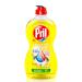 Pril strength gel lemon (450ml) hand dishwashing detergent with the highest fat soldering power for clean dishes even in cold water fresh lemon scent 450 ml (1 -pack) Strip gel