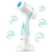 Face Wash Electric Cleaner Rechargeable with Multi Effect Skin Care Counter Rotating Head for Deep Cleansing and Vibration Beating Function 3 Brush Heads for Skin Exfoliating - Buy Online on GoSupps.com