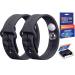 Meiyyj travel sickness tapes for adults and children adjustable acupressure anti-evil bracelets for movement and morning nausea coalition tapes for pregnant natural relief black