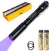 Lightfe black light D11A 395NM UV flashlight with LG LED source Max. 3000MW output power for UV curing detection of stones and minerals pet-urin detector light A/C leafer