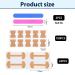 Tene Nail Patch - 124 PCs Ingrown Toenail Correction Patch Set | Pedicure Tools & Sticker for Perfect Toenails - Buy Online on GoSupps.com
