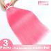 32 Inch Pink Pre Stretched Braiding Hair Extensions - 3 Packs Synthetic Crochet Braids - Buy Online on GoSupps.com