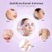 Nose Hair Trimmer for Women - 2 in 1 Painless Eyebrow & Facial Hair Remover | USB Rechargeable | Easy to Clean | Double Edged Blades | Purple - Buy Online on GoSupps.com