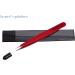 FAUDE Pointed Tweezers - Precision Stainless Steel Tweezers for Splinters Thorns & Ingrown Hairs | 10cm Red | International Shipping - Buy Online on GoSupps.com
