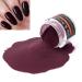 Dark Red Nail Dip Powder with Added Vitamin Calcium - Salon Quality for DIY French Manicure, Odor-Free & Long-Lasting - No Lamp Needed (042) - Buy Online on GoSupps.com