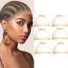 6 pieces HD wig cap wig caps nylon hair net stretchable wig cap nude beige elastic net wig net