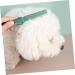 POPETPOP Peigne pour Chiens et Chats avec Manche Ergonomique Dents Fines pour Toilettage Peigne de Nettoyage - Buy Online on GoSupps.com