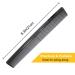 Carbon Fiber Cutting Comb Professional 8.3 - Anti Static Heat Resistant Hair Dressing Comb for All Hair Types - Fine and Wide Teeth Barber Comb in Black - Buy Online on GoSupps.com