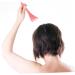 Hapinary Scalp Massage Comb - Hard Camp Card Pink 16.5x3.0cm | Best Scalp Scraper for Relaxation & Relief - International Shipping Available - Buy Online on GoSupps.com