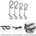 XPEX 120-Piece Knotless Connector Fishing Accessories Set 4 Sizes for Sea Fishing (16mm 19mm 21mm) | Top Quality Fishing Gear Worldwide - Buy Online on GoSupps.com