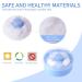 Arroyner Baby Body Cosmetic Powder Puff Set - Pink & Blue (2pcs) - Buy Online on GoSupps.com