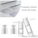 4 Pack Empty Travel Shampoo Bottles - 30ml Pump Dispensers for Lotion Cream & Cosmetics | Candyalley - Buy Online on GoSupps.com