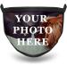 Customizable Red Snapper Photo Protective Mask - Unique Face Masks for Personalized Style | International Shipping Available - Buy Online on GoSupps.com