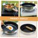 BCOATH Camping Portable Pan Egg Pan Flat Skillet Camping Cookware Griddle Pan Stainless Steel Cookware Pans Portable Camping Pan Mini Egg Cooker Multi-Function Pan Non Stick Wok Wood - Buy Online on GoSupps.com